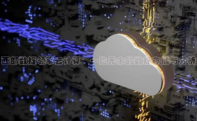 金年会电子游戏app华扬联众西部数据领军云计算：一览无余的数据存储与分析