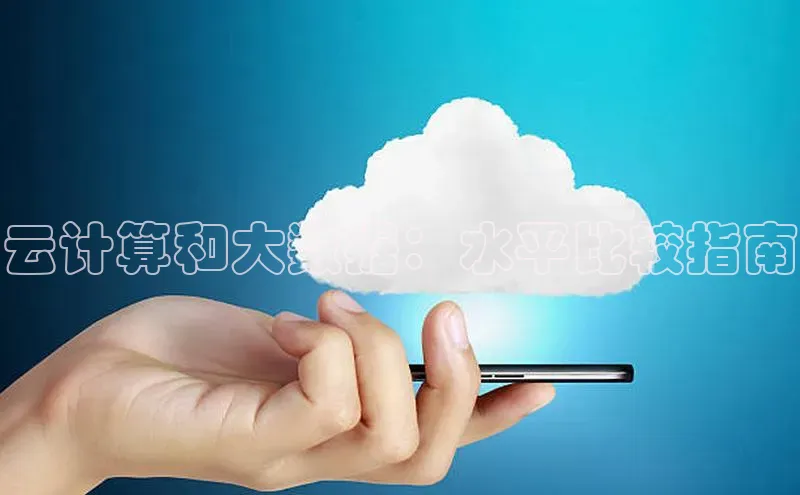金年会体育一径科技云计算和大数据：水平比较指南