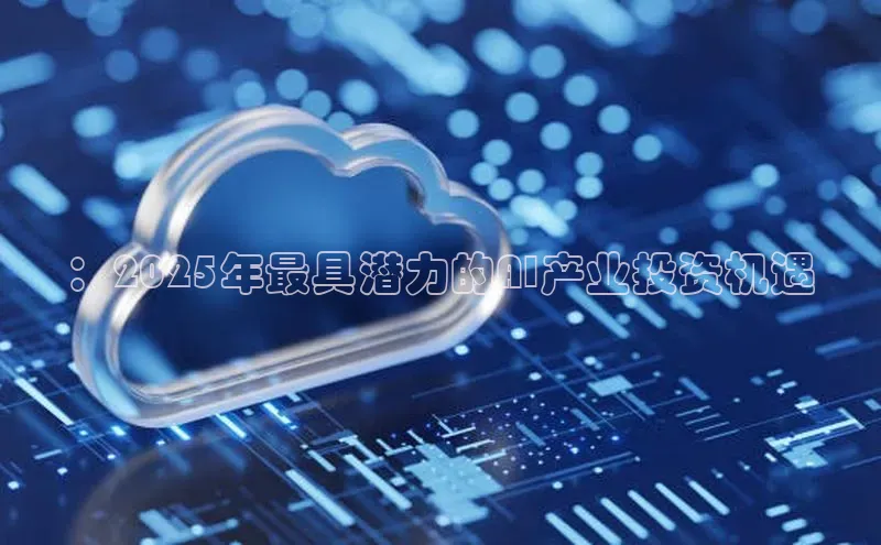 ：2025年最具潜力的AI产业投资机遇